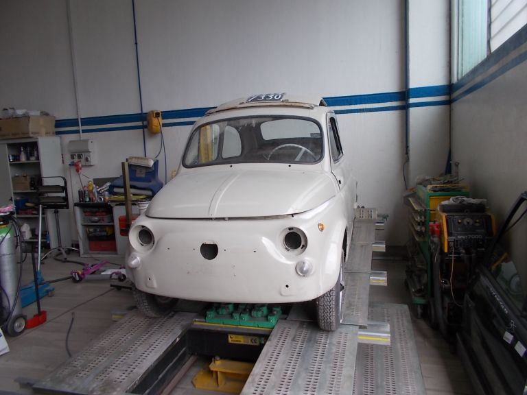 La Fiat 500 restaurata