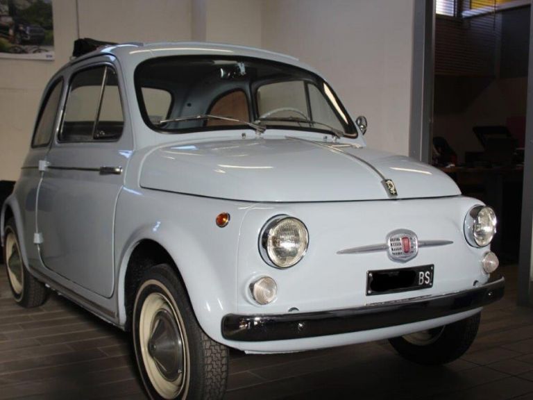 La Fiat 500 a lavoro concluso